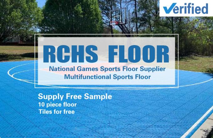 3×3 Modular Non-slip Basketball Court Tiles