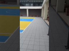 Piastrelle per pavimenti di campi di basket resistenti alle intemperie Piastrelle interconnesse multi-sport CE RoSH