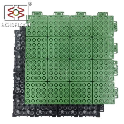 Resistente agli UV 1,81cm Spessore Piastrelle per pavimenti sportivi 34x34cm Piastrelle per pavimenti di pallavolo