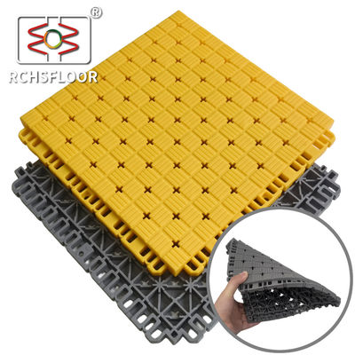 16 mm TPE Corti sportive Piastrelle di superficie Mat per campi da badminton all'aperto
