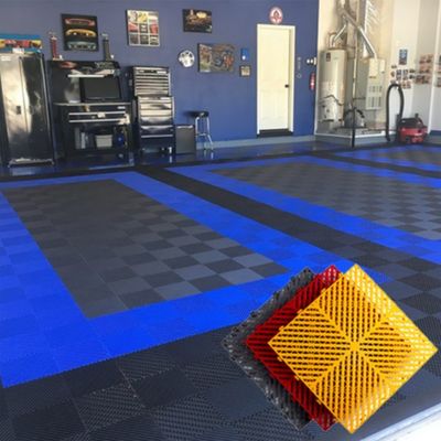 CE RoSH Piastrelle per pavimenti di garage ventilate Piastrelle per pavimenti di garage in polipropilene