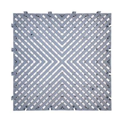 Piastrelle di pavimento di garage ventilate in PVC 400*400*20 mm Piastrelle di blocco in PP