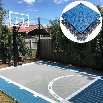 Pp Modular Interlocking Pickleball Sport Court Pavimento Piastrelle 3x3 Pavimento di campo da basket