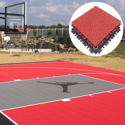 Pp Pvc Sport all'aria aperta Interlocking Volleyball Cortile di badminton Cortile di basket Piastrelle