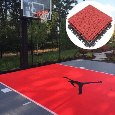 Badminton Tennis Pickleball Pp Campo da basket all'aperto Pavimento Campo sportivo Piastrelle interconnesse