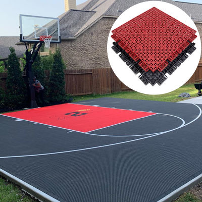 Pvc Pp Sport all'aria aperta Pickleball Cortile di basket Piastrelle per pavimenti Modulare Interlocking