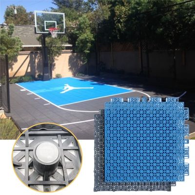 Tennis all'aria aperta Interlocking Pickleball Cortile sportivo Pavimento Piastrelle Pavimento Cortile di basket