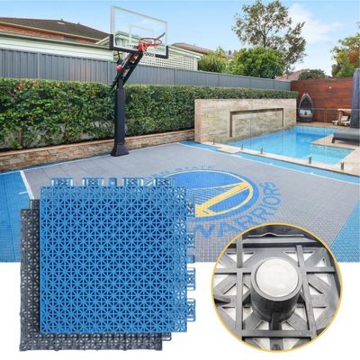 Pvc all'aperto Pvc all'interno Pickleball Tennis Basket Court Piastrelle interconnesse