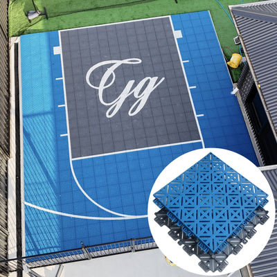 PP Interlocking 3x3 Basketball Streetball Court Piastrelle di pavimento Facile da installare
