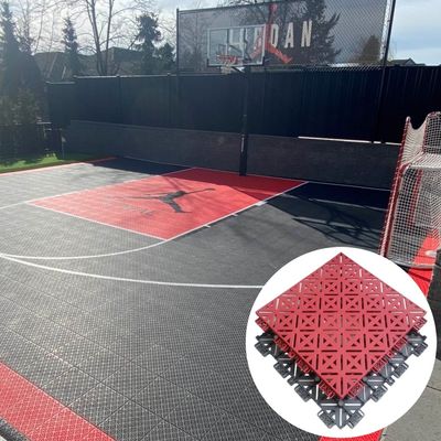 RCHS Portable multi-purpose cortile di basket piastrelle pavimenti per sport all'aperto