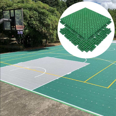 Sospeso 100% PP Matte da campo sportivo in plastica Indoor Outdoor Mobile Volley Ball Basketball Matta da terra da campo sportivo