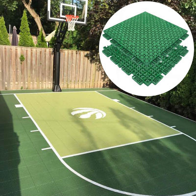PP Fiba Outdoor 3x3 Basketball Tennis Court Piastrelle interconnesse impermeabili