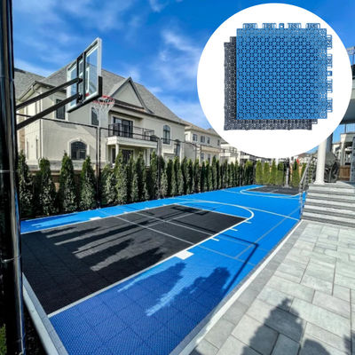 Mobile PP Plastic Modular Indoor Outdoor Multi-purpose Basketball Court Piastrelle 3x3