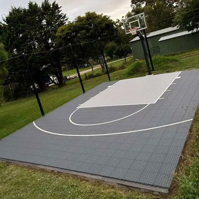 Mobile Diy Logo Outdoor Basketball Pickleball Court Interlocking Sport Pavimento Matte piastrella