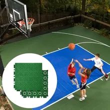 Piastrelle sportive in PP interconnesse superficie liscia palestra parco giochi piscina di yoga eco-friendly anti scivolo